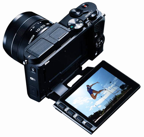 Nikon 1 V3 Lcd touch e basculante